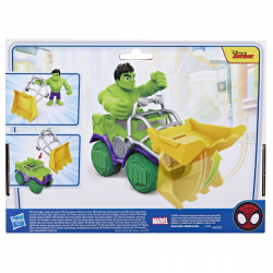 Spidey set figura y camion demoledor hulk con accesorios