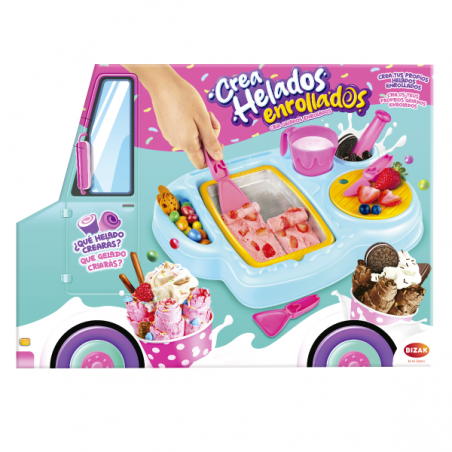 Zap chef magic crea helados enrollados