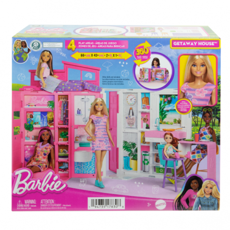 Barbie 65 aniversario muñeca con apartamento 4 estancias