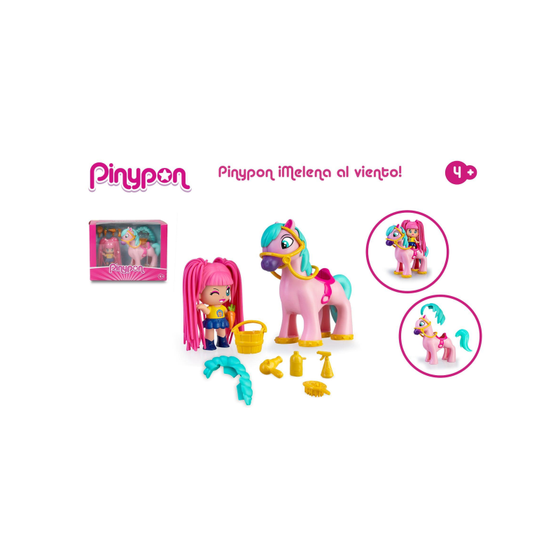 PINYPON PELAZO PONY MELENA AL VIENTO