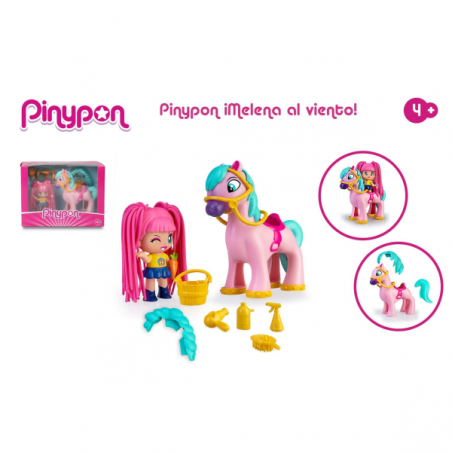 PINYPON PELAZO PONY MELENA AL VIENTO