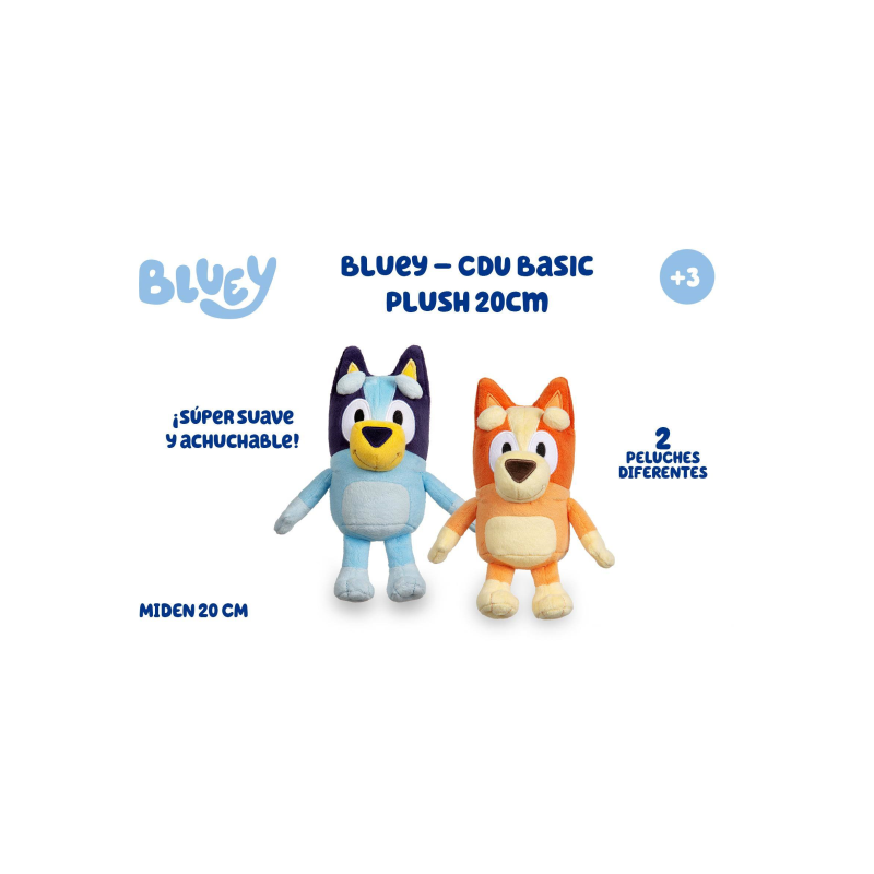 BLUEY BASIC PLUSH 20 CM