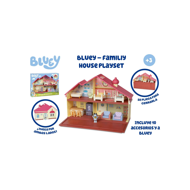 BLUEY FAMILY HOUSE PLAYSET