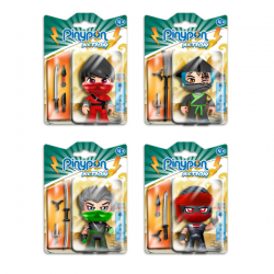 Pinypon action ninjas figuras individuales