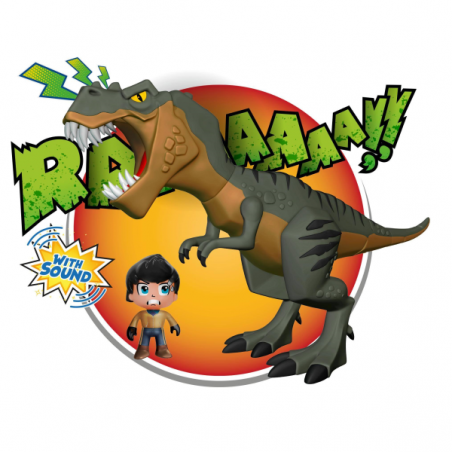 Pinypon action t-rex con sonido