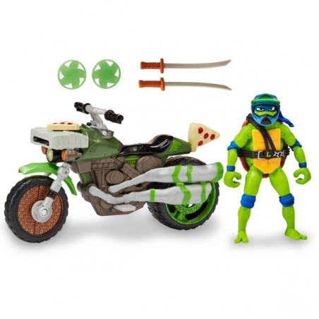 Tort. nj tmnt movie vehiculos con figura surtido