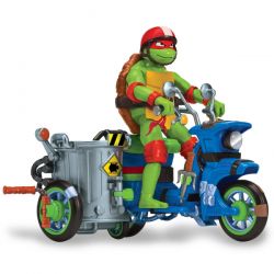 Tort. nj tmnt movie vehiculos con figura surtido