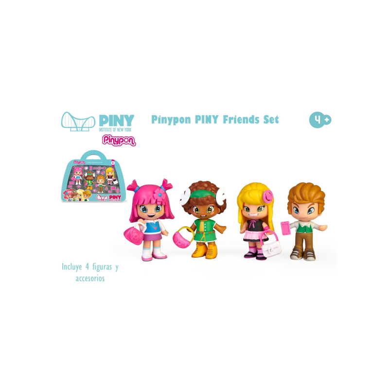 PINYPON PINY SET 4 AMIGOS SURTIDO