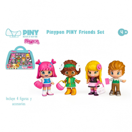 PINYPON PINY SET 4 AMIGOS SURTIDO