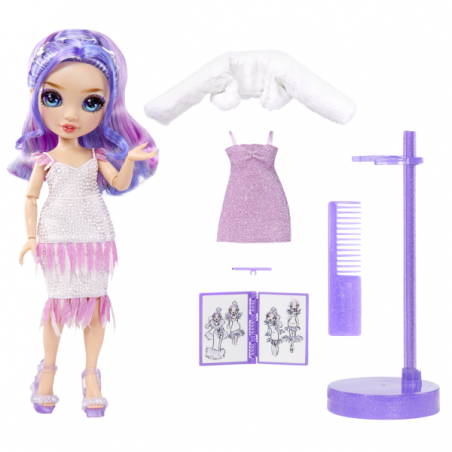 RAINBOW HIGH MUÑECA FANTASTIC FASHION DOLL VIOLET