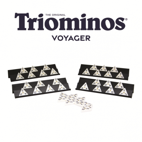 Triominos viaje caja metalica