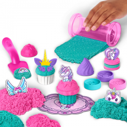 Kinetic sand pasteleria unicornio