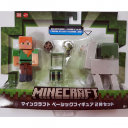 Minecraft figura surtida pack 2 figuras