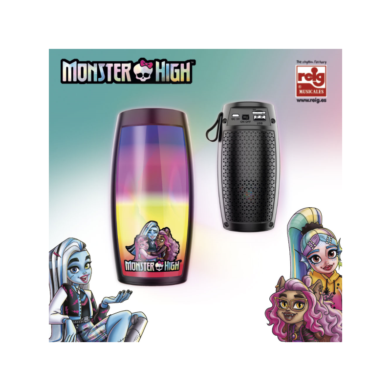 BAFLE BLUETOOTH MB6600 MONSTER HIGH