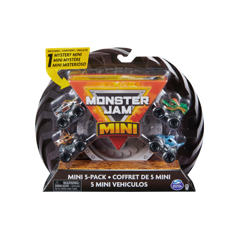 MONSTER JAM MINI 5-PACK