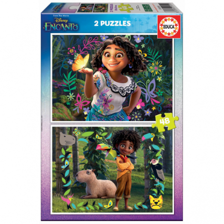 PUZZLE 2X48 PIEZAS ENCANTO DISNEY