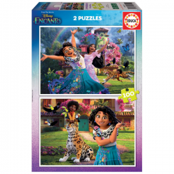 PUZZLE 2X100 PIEZAS ENCANTO DISNEY