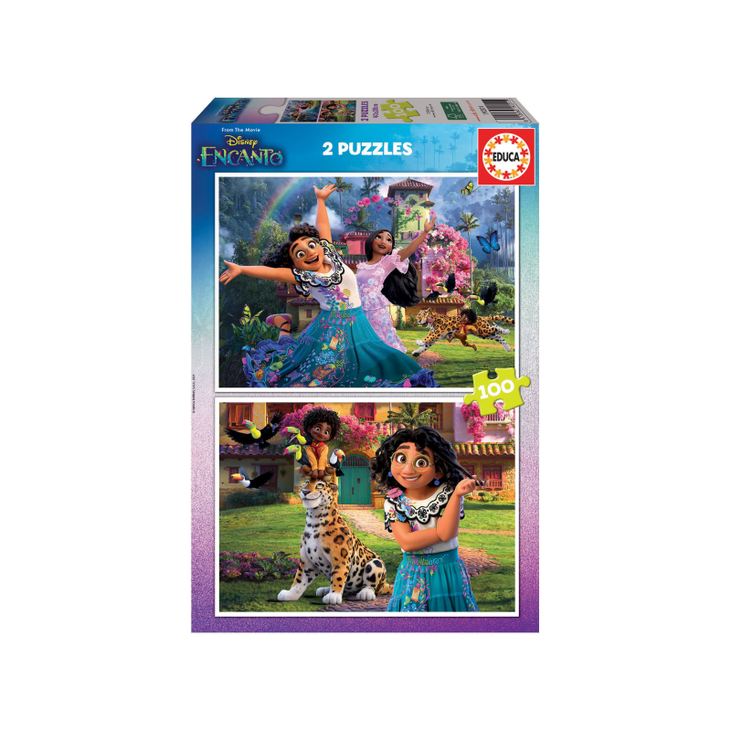 PUZZLE 2X100 PIEZAS ENCANTO DISNEY