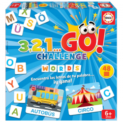 3,2,1 GO CHALLENGE WORDS