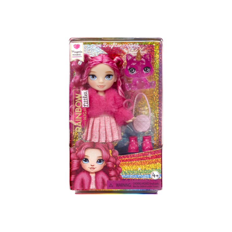 RAINBOW HIGH LITTLES DOLLS- MAGENTA (PINK)