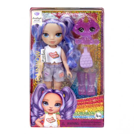 RAINBOW HIGH LITTLES DOLLS- AMETHYST (PURPLE)