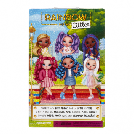 Rainbow high littles dolls- indigo (dk purple)