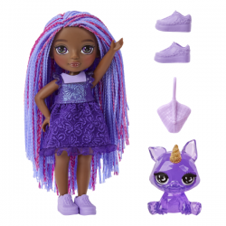 Rainbow high littles dolls- indigo (dk purple)