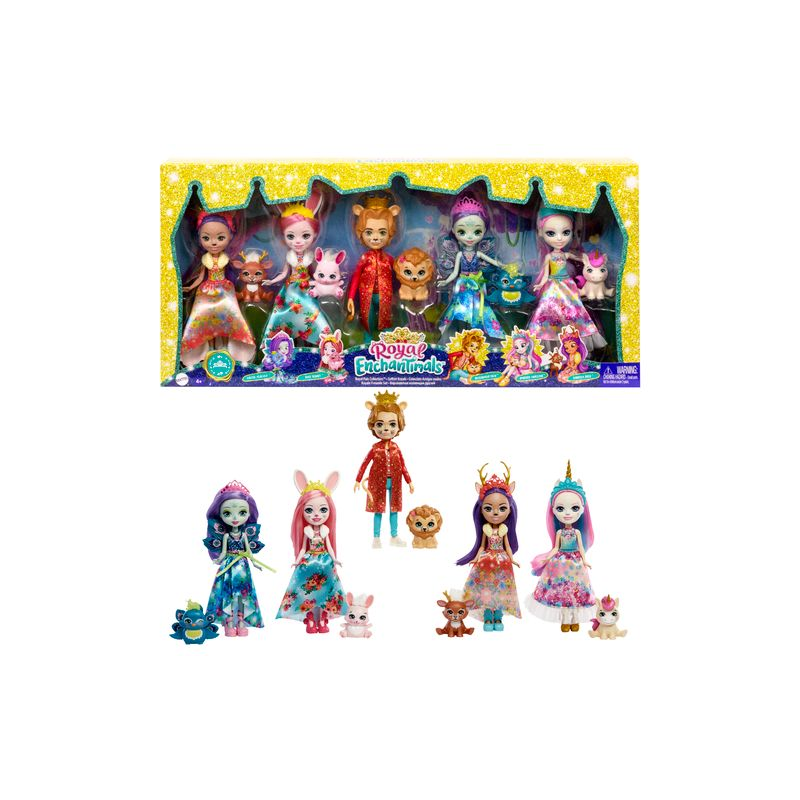 ROYAL ENCHANTIMALS PACK 5 PERSONAJES