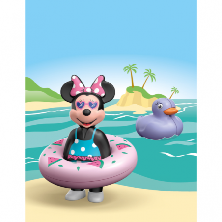 Viaje a la playa de minnie junior and disney