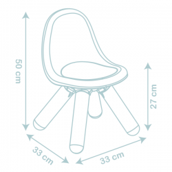 Little smoby silla azul