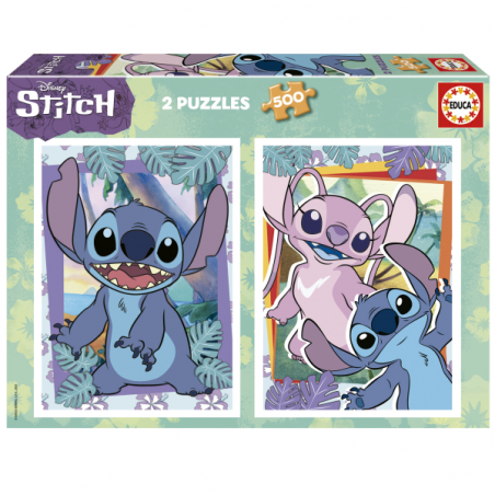 PUZZLE 2X500 PIEZAS STITCH