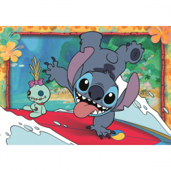 Puzzle 2x20 disney stitch lilo & stitch