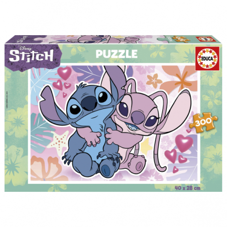 PUZZLE 300 STITCH CARTON DISNEY