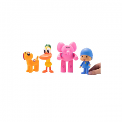 Pack 4 super figuras pocoyo y sus amigos