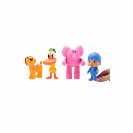 Pack 4 super figuras pocoyo y sus amigos