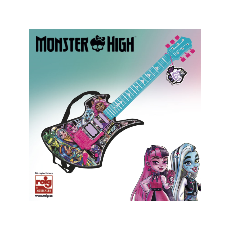 GUITARRA ELECTRONICA MONSTER HIGH