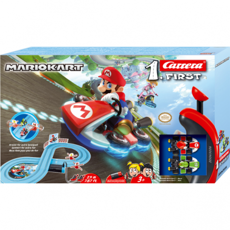 CARRERA FIRST NINTENDO MARIO KART MARIO Y YOSHI 2,4 M