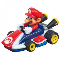 Carrera first nintendo mario kart mario y yoshi 2,4 m