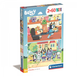 PUZZLE 2 X 60 BLUEY