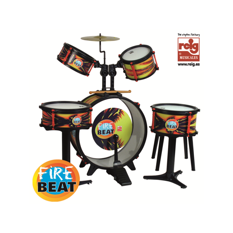 BATERIA COMPLETA FIRE BEAT