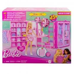 Barbie dream closet muñeca conjunto y accesorios