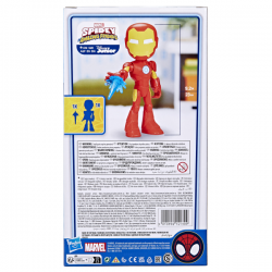 Spidey figura superheroe iron man