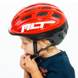 Casco mlt rojo