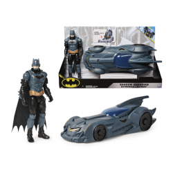 BAT BATMOVIL MAS FIGURA BATMAN 30CM