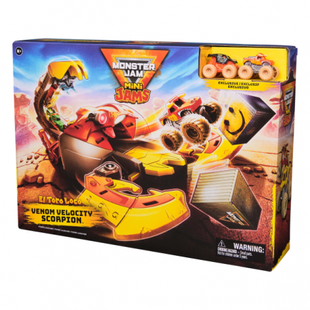 MONSTER JAM MINI PLAYSET ESCORPION