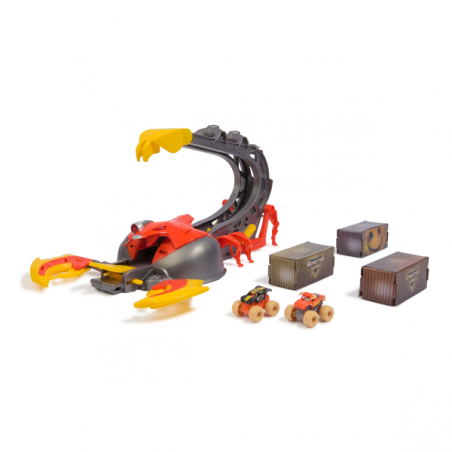 Monster jam mini playset escorpion