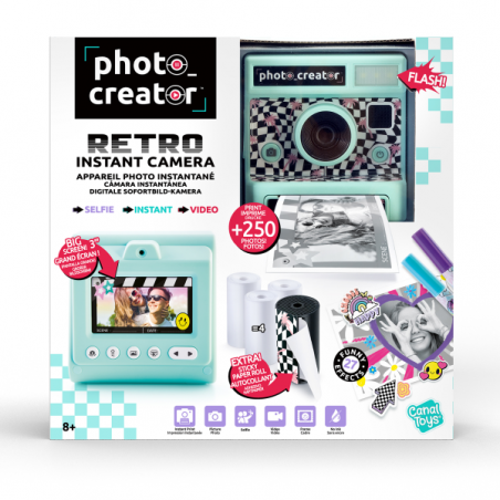 Retro instant camera