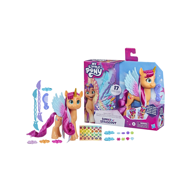 MY LITTLE PONY SUNNY STARSCOUT PEINADOS CON ESTILO