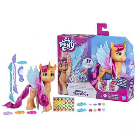 MY LITTLE PONY SUNNY STARSCOUT PEINADOS CON ESTILO