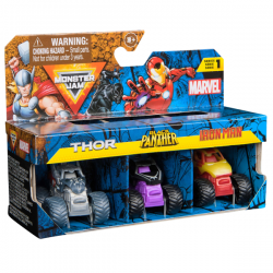 Monster jam mini marvel pack 3 surtido